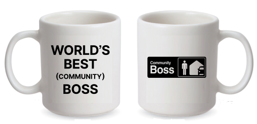 World's Best (community) Boss coffee mug – Community Boss